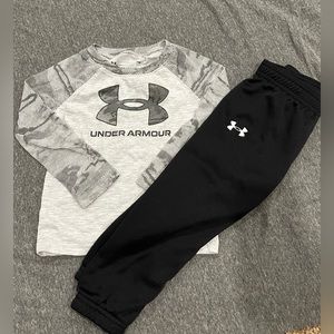 Under Armour 24M Toddler Long Sleeve & Pants Set